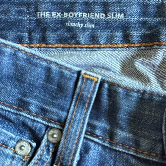 AG Adriano Goldschmied Medium Wash Jeans The ex-boyfriend slim Size 24R. - Picture 11 of 12